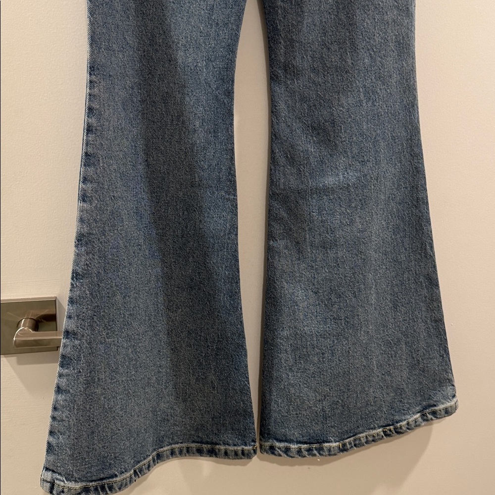 BNWT Lee Women's Denim High Rise Seamed Flare Jeans, Sz 26 M - Picture 8 of 10